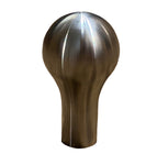 Stainless Steel Tear Drop 500 Gram Weighted Shifter Knob 10 x 1.5 B D Series