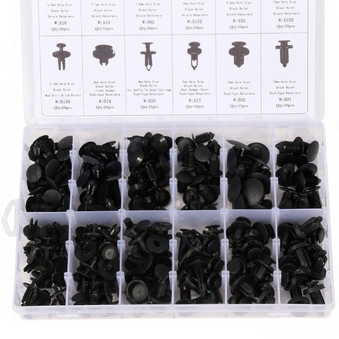 Car Push Pin Rivet Trim Clip Panel Retainer Kit For Toyota -192 Pcs