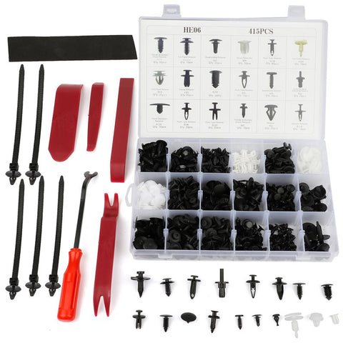 Car Push Pin Rivet Trim Clip Panel Retainer Kit For Honda -446 Pcs