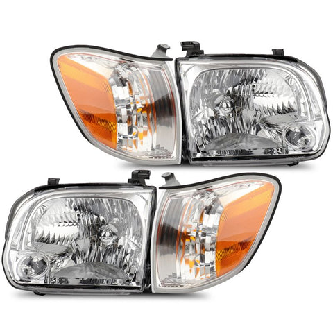 Headlight Assembly (811500C030) For Chevy 1pair