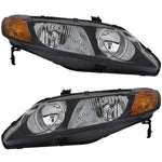 Headlight Assembly (33151SNAA02) For Honda 1pair