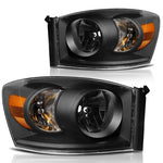 Headlight Assembly (68003124AB) For Dodge 1pair