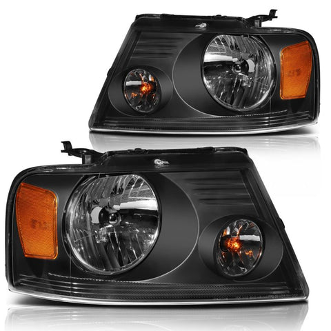 Headlight Assembly (5L3Z13008BA) For Ford 1pair