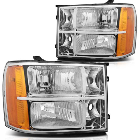 Headlight Assembly (GM2503283) For GMC 1pair