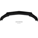 Front Bumper Lip - 3PCS PP Glossy Black