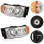 Headlight Assembly (55077121AF) For Dodge Ram 1pair