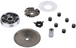 Variator Fan Rollers Clutch Fit for GY6 49cc 50cc Scooter Complete Variator Roller Assy