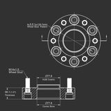 Wheel Spacers for 2003-2018 Ford F250 F350 4PCS