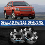 Wheel Spacers for 1988-2021 Chevrolet GMC Cadillac Silverado 1500/Avalanche/Suburban/Savana/Sierra 1500/Yukon/Escalade 4PCS