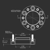 Wheel Spacers for 1996-2022 Toyota / 2003-2022 Lexus 4PCS