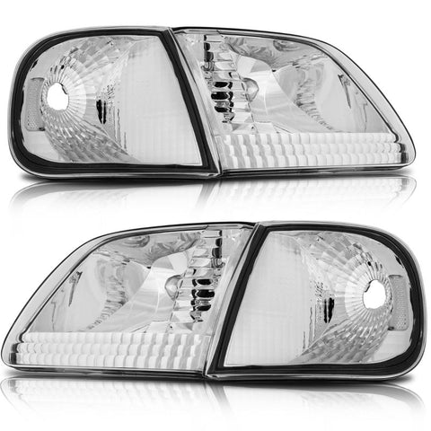 Headlight Assembly (3L3Z13008CA) For Ford Expedition 1pair