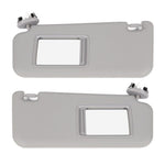 Sun Visor Gray Left & Right sides with Sunroof  for Toyota (74320-42501-B3)- 2 PCS