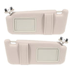 Sun Visor Beige Left & Right sides with Sunroof  for Toyota (74320-06800-E0,74310-06750-E0)- 2 PCS