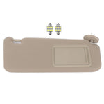 Sun Visor Beige Right Passenger Side with Sunroof  for Toyota (74310-0T022-A1)- 1 PC