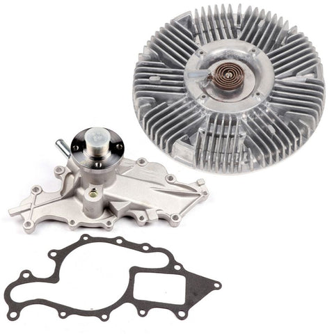 Water Pump Engine Cooling Fan Clutch Kit for Ford Mazda -1set