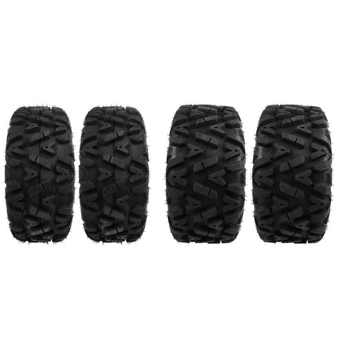 ATV Tires 2 x 27x9-14 and 2 x 27x11-14 UTV Tires - 4PCS