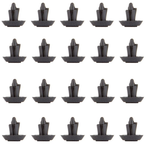 Nylon Black fender bumper fastener car clips(90467-07211)