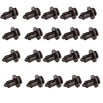 Nylon Black fender bumper fastener car clips(90914-0007)