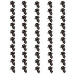 Nylon Black fender bumper fastener car clips(90914-0007)- 50Piece