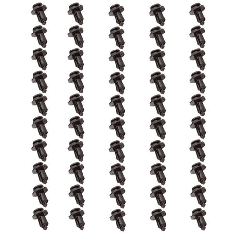 Nylon Black fender bumper fastener car clips(90914-0007)- 50Piece