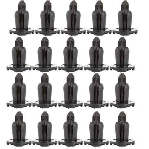 Nylon Black fender bumper fastener car clips(MR200300)