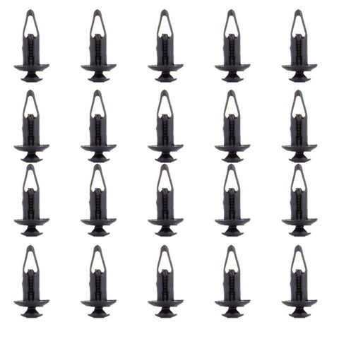 Nylon Black fender bumper fastener car clips(N803946S)