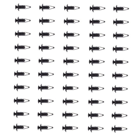 Nylon Black fender bumper fastener car clips(N803946S)- 50Piece