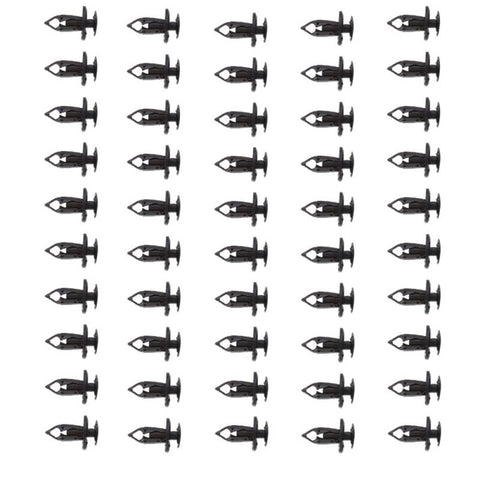 Nylon Black fender bumper fastener car clips(21030249)- 50Piece