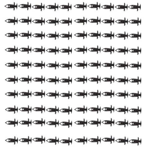 Nylon Black fender bumper fastener car clips(21030249)- 100Piece