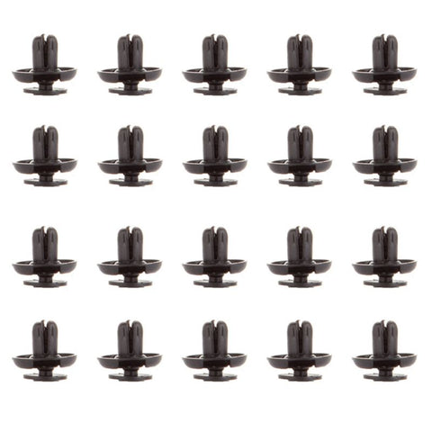 Nylon Black fender bumper fastener car clips(91501-S04-003)