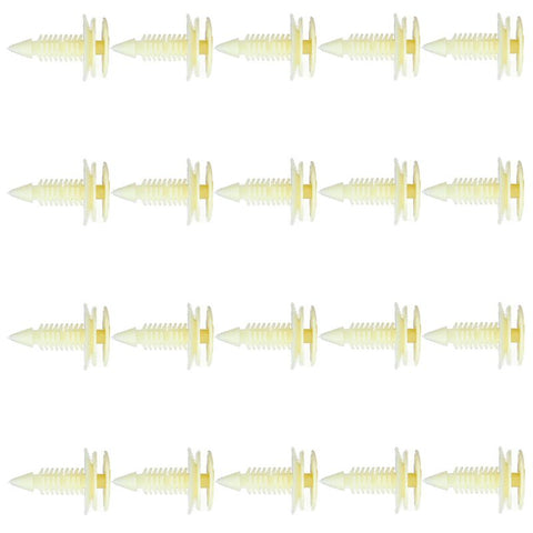 Nylon Yellow fender bumper fastener car clips(10285935)