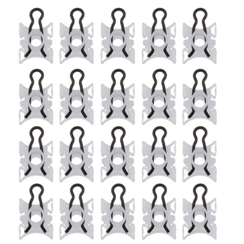 Nylon White fender bumper fastener car clips(51321938884)