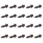 Nylon Black fender bumper fastener car clips(21075686)