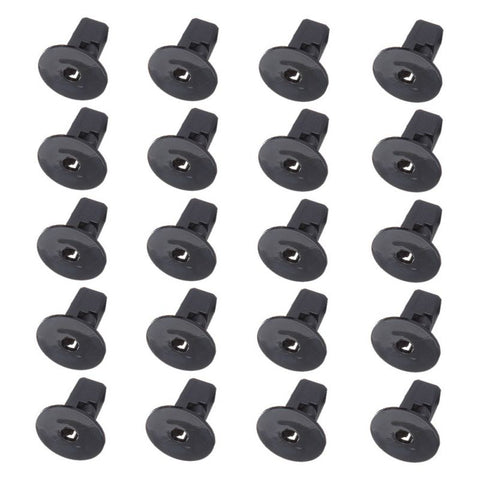 Nylon Black fender bumper fastener car clips(90189-06065)