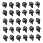 Nylon Black fender bumper fastener car clips(21077123)- 30Piece