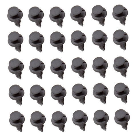 Nylon Black fender bumper fastener car clips(21077123)- 30Piece