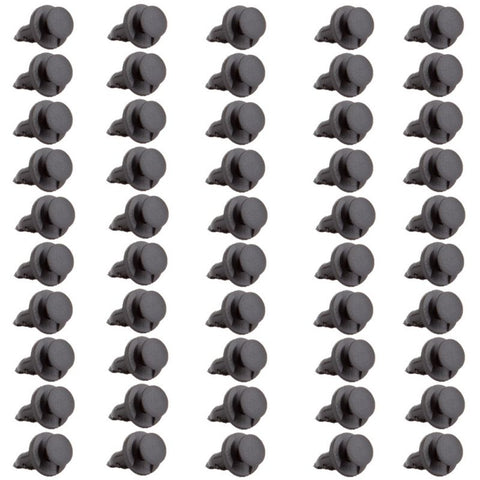 Nylon Black fender bumper fastener car clips- 50Piece