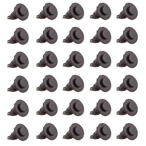 Nylon Black fender bumper fastener car clips(10157900)- 30Piece