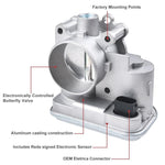 Electronic Throttle Body Assembly 4891735AC with IAC & TPS Fits 2.0L / 2.4L Chrysler, Sebring, Dodge Avenger, Caliber, Journey, Jeep Compass and Patriot