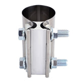 SPELAB 2.0/2.25/2.5/3.0/4.0 Lap Joint Exhaust Band Clamp Exhaust Repair Preformed 304 Stainless Steel