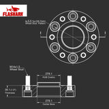 Wheel Spacers for 1992-2021 Chevy Chevrolet Silverado GMC 1500 4PCS