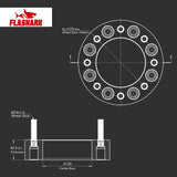 Wheel Spacers for 2003-2018 Ford F250 F350 4PCS