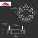 Wheel Spacers for 2015-2022 Ford F150 / Lincoln Navigator 4PCS