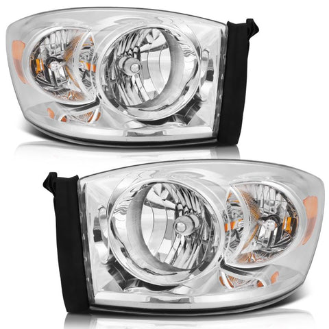 Headlight Assembly (68003124AA) For Dodge Ram 1pair