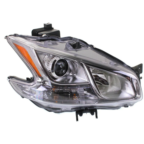 CAPA Halogen Headlight Assembly Passenger Side Right For 2009-2014 Nissan Maxima