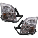 Headlight Set For 2006-2009 Ford Fusion Left and Right With Bulb CAPA 2Pc