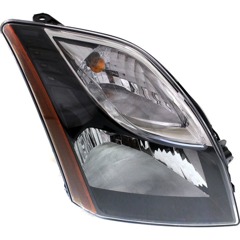 CAPA Headlight w/ Black Int. Right For 10-12 Nissan Sentra SR/SE-R/SE-R Spec V