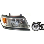 Headlight Kit For 2000-2004 Mitsubishi Montero Sport Right 2Pc