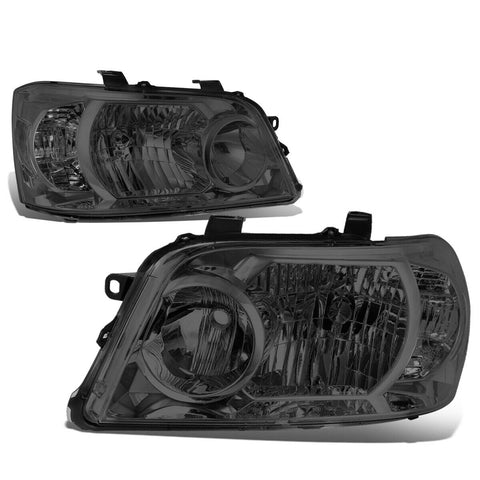 04-06 Toyota Highlander Smoked Housing Clear Corner Driving Headlight/Lamp