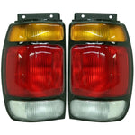 Taillights Tail Lights Taillamps Brake Lamps Rear Pair Set for Explorer